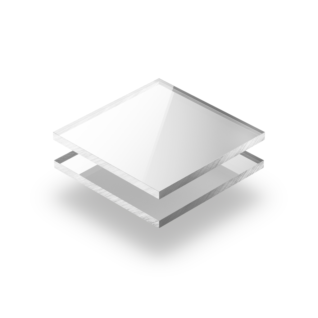 plexiglass miroir argent